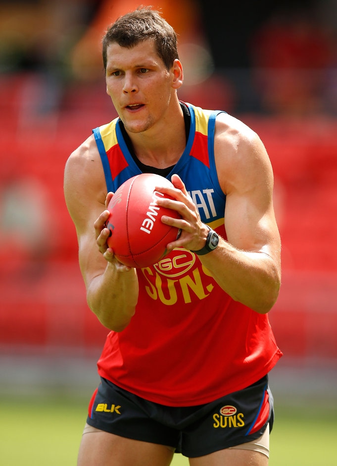 Dan Currie happy with first SUNS hitout - goldcoastfc.com.au